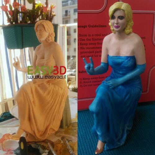 Statuina 3d action figure personalizzata stampa 3d Easy3D Palermo