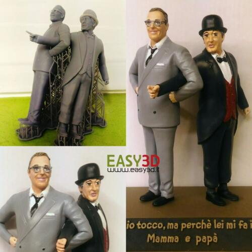 Statuina 3d action figure personalizzata stampa 3d Easy3D Palermo