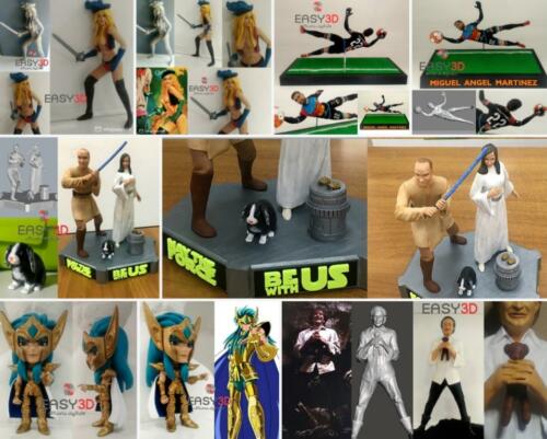 Statuine 3d action figure personalizzate stampa 3d Easy3D Palermo