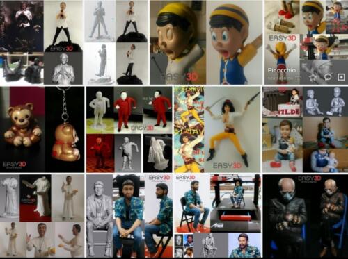 Statuine 3d action figure personalizzate stampa 3d Easy3D Palermo
